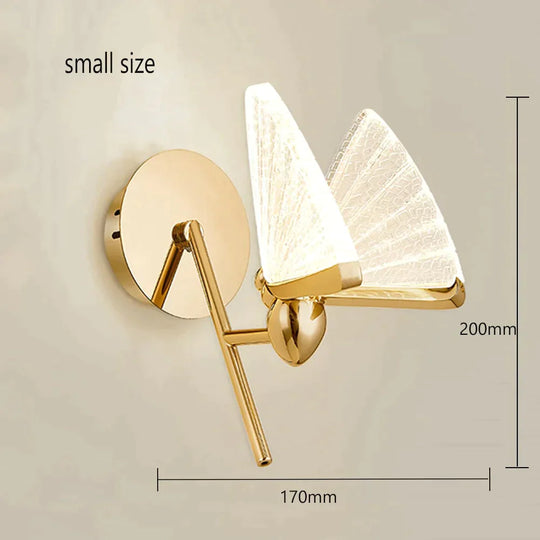 Merve - Nordic Creative Colorful Butterfly Led Wall Lamp