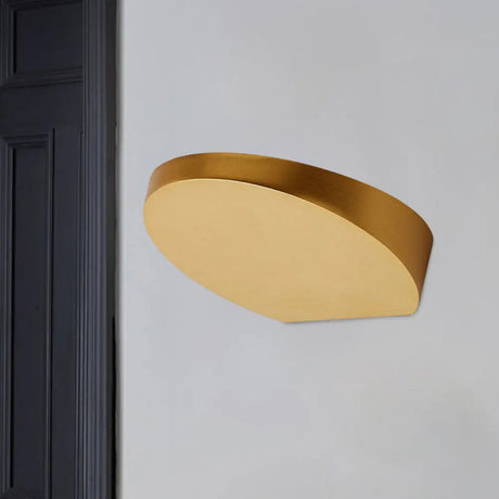Minimalist Led Flush Wall Sconce In Aluminum With Black Grey Or White Finish - Ideal For Corridors
