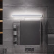 Minimalist Led Vanity Mirror Light - Oblong Flush Wall Sconce In Warm/White 16/23.5/31.5 Inch Length