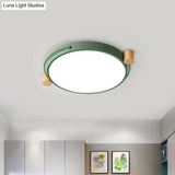Minimalist Oval Led Ceiling Mount Light In 3 Colors Lengths - Perfect For Bedrooms!