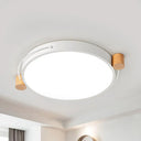 Minimalist Oval Led Ceiling Mount Light In 3 Colors Lengths - Perfect For Bedrooms! White / 16’