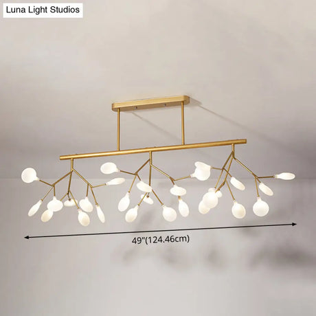 Modern Acrylic Firefly Island Pendant Ceiling Lights For Dining Room 27