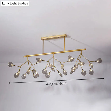 Modern Acrylic Firefly Island Pendant Ceiling Lights For Dining Room 27