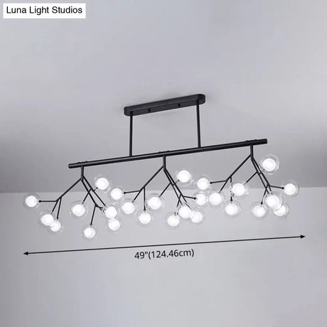 Modern Acrylic Firefly Island Pendant Ceiling Lights For Dining Room 27