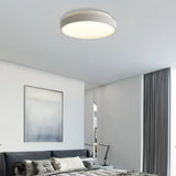 Modern Acrylic Flush Mount Ceiling Light - 12’/18’ Round Coffee Bronze/Gold/White Indoor Use