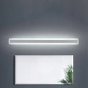 Modern Acrylic Led Bathroom Vanity Lighting Fixture In Warm/White Light 16/19.5/23.5 Wide White / 16