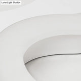 Modern Acrylic Led Ceiling Lamp - Stylish Y - Shaped Flush Light In White For Foyer Or Hotel