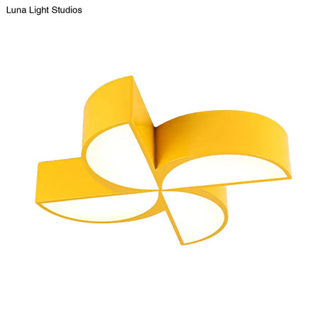 Modern Acrylic Toy Windmill Ceiling Light: Perfect For Game Rooms And Hallways