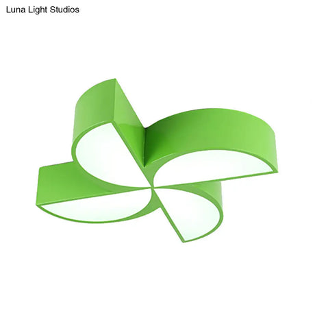 Modern Acrylic Toy Windmill Ceiling Light: Perfect For Game Rooms And Hallways