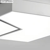 Modern Black And White Hexagon Ceiling Light Acrylic Shade Mount Fixture 11’/15’/19’ Dia -