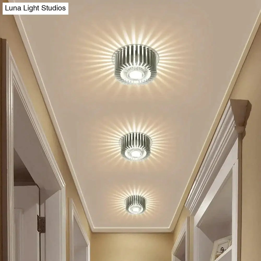 Modern Ceiling Light Colorful Indoor Led Lamp 3W Wall Sconce For Gallery Balcony Lamp Porch Light