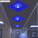 Modern Ceiling Light Colorful Indoor Led Lamp 3W Wall Sconce For Gallery Balcony Lamp Porch Light