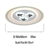 Modern Ceiling Lights Lamp White Cartoon Shape High Quality For Baby Room Bedroom Fixtures Color /