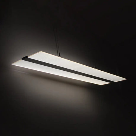 Modern Flaky Pendant Light: Acrylic Led Hanging Lamp Kit In Warm/White/Natural Light
