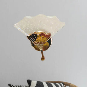 Modern Gold Led Wall Sconce Lamp With Bubble Crystal Accent For Bedroom