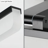 Modern Led Bathroom Mirror Cabinet Light In 3 Color Finishes