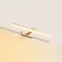 Modern Led Bathroom Mirror Cabinet Light In 3 Color Finishes Gold / Warm