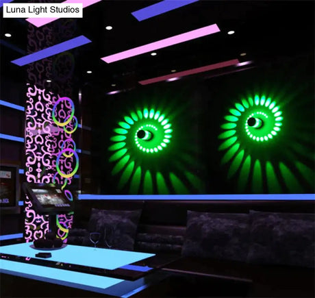 Modern Led Ceiling Light 3W Rgb Wall Sconce For Art Gallery Decoration Front Balcony Lamp Porch