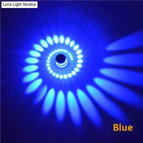 Modern Led Ceiling Light 3W Rgb Wall Sconce For Art Gallery Decoration Front Balcony Lamp Porch
