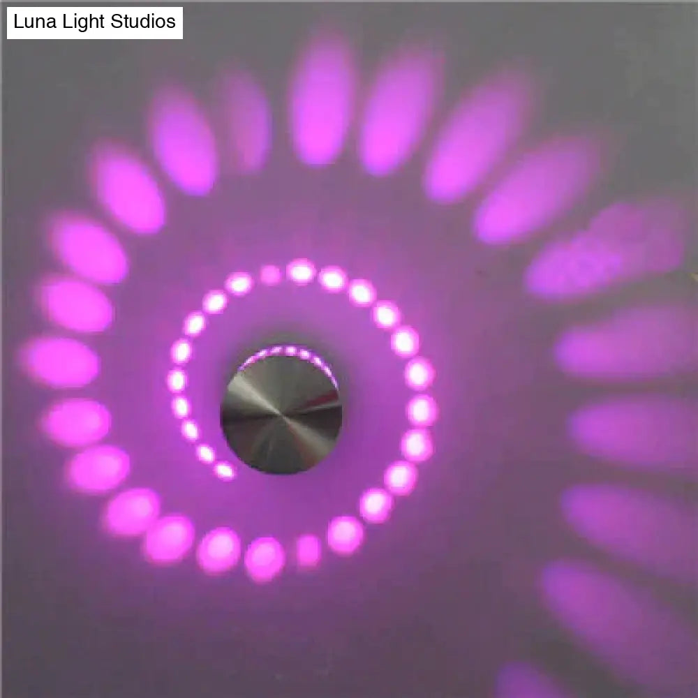 Modern Led Ceiling Light 3W Rgb Wall Sconce For Art Gallery Decoration Front Balcony Lamp Porch