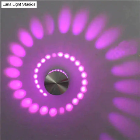 Modern Led Ceiling Light 3W Rgb Wall Sconce For Art Gallery Decoration Front Balcony Lamp Porch