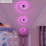 Modern Led Ceiling Light 3W Rgb Wall Sconce For Art Gallery Decoration Front Balcony Lamp Porch