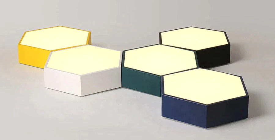 Modern Led Ceiling Light - Diamond Design For Study Dining Room And Balcony Indoor Lighting