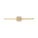 Modern Led Gold Linear Wall Mount Light In Warm/White 23.5/31.5 Width