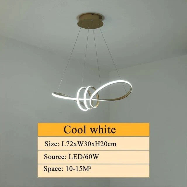 Modern Led Pendant Light For Dining Room Living Kitchen Luminaires Lamp Hanging Fixtures