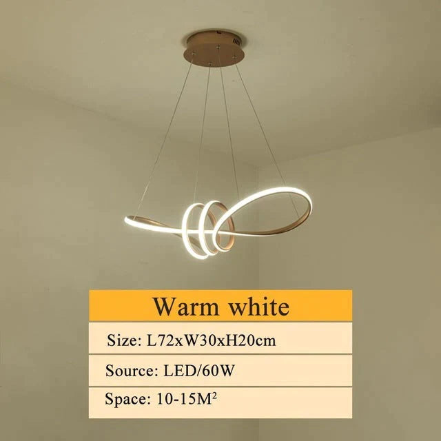 Modern Led Pendant Light For Dining Room Living Kitchen Luminaires Lamp Hanging Fixtures