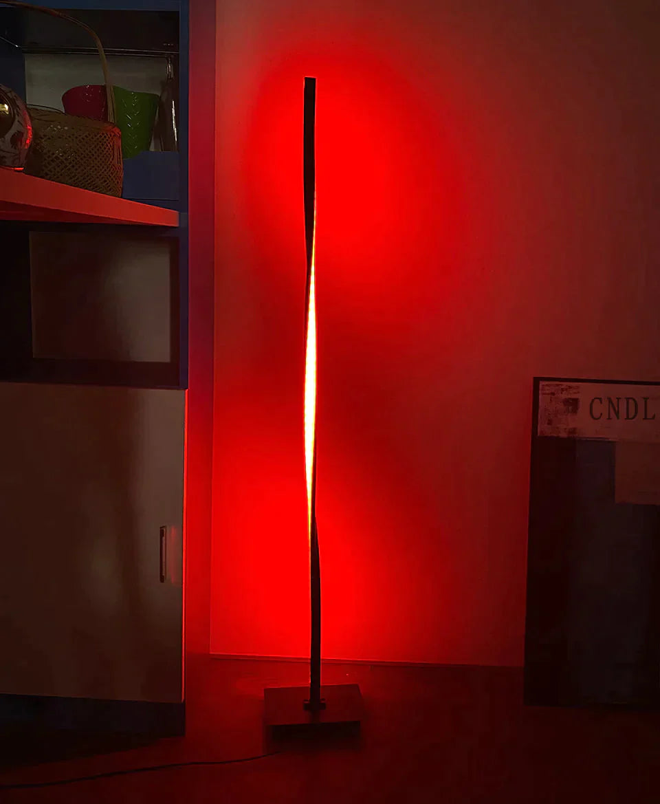 Modern Led Rgb Floor Lights Lighting Living Room Bedroom Decor Lamp Bedside Standing Nordic Indoor