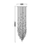 Modern Nordic Crystal Chandelier for Hotel Lobby Luxury Creative Design Ceiling Light with High-End Atmosphere