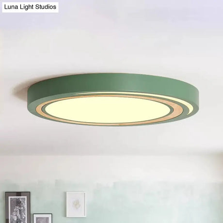 Modern Nordic Solar Eclipse Led Ceiling Light For Study Room