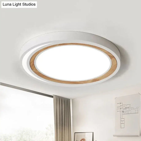 Modern Nordic Solar Eclipse Led Ceiling Light For Study Room