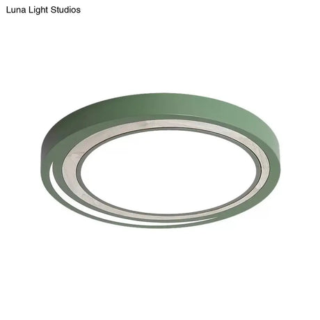 Modern Nordic Solar Eclipse Led Ceiling Light For Study Room