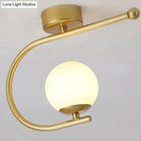 Modern Simple Corridor Lamp Circular Ceiling