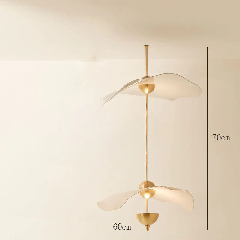 Modern Simple Restaurant Lamp Nordic Art Acrylic Led Staircase Bar Bedroom Model Room Hotel