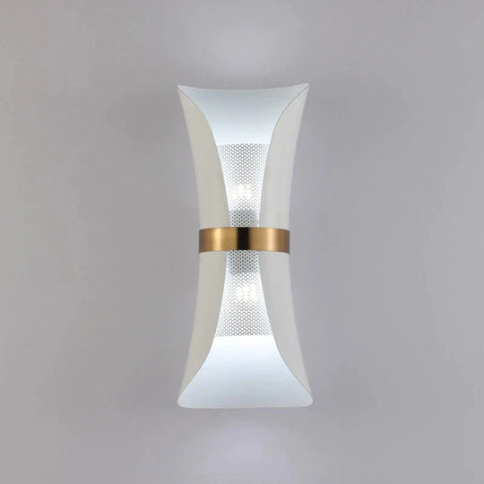 Modern Simple Wall Lamp Lights Scone for Bedroom Bathroom Black Gold