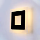 Modern Square Acrylic Led Sconce Light For Living Room Wall Lighting In Warm/White White / Warm