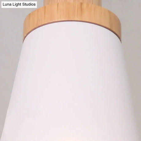 Modern Tapered Ceiling Flush Mount Light - Stylish Metal Close To Lighting Fixture