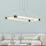 Modernist Led Pyramid Chandelier - White/Coffee 23.5’’/31.5’’/39’’ Wide Metal Ceiling