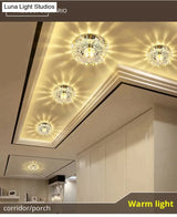 Nia - Flush Mount Small Led Ceiling Light For Art Gallery Decoration Front Balcony Lamp Porch Light
