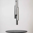 Nordic Cylindrical Pendulum Light Hanging Pendant In White/Black Black / 10’ Lighting
