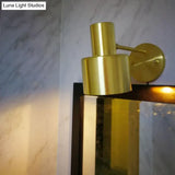 Nordic Golden Living Room Bedroom Bedside Bathroom Copper Wall Lamp Copper Wall Lamps