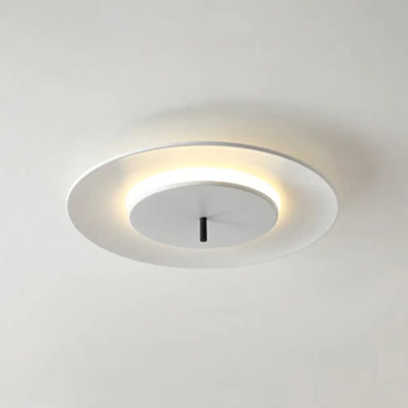 Nordic Led Acrylic Flush Mount Ceiling Light - Stylish Close-To-Ceiling Lighting Fixture White / 14