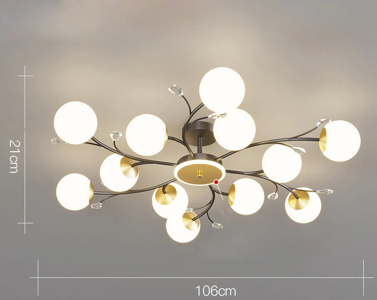 Nordic Living Room Lamp Simple Modern Atmosphere Luxury Ceiling