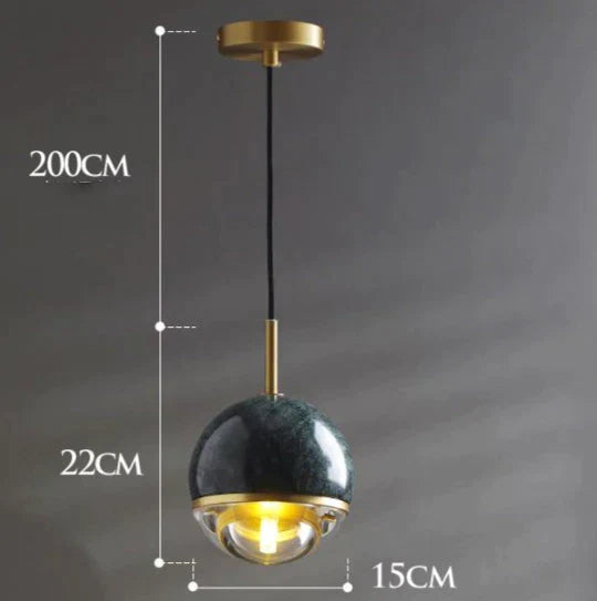 Nordic Luxury Bedroom Bedside Chandelier Lamps Pendant