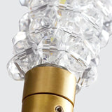 Nordic Luxury Wall Lamp Crystal Copper Lamps