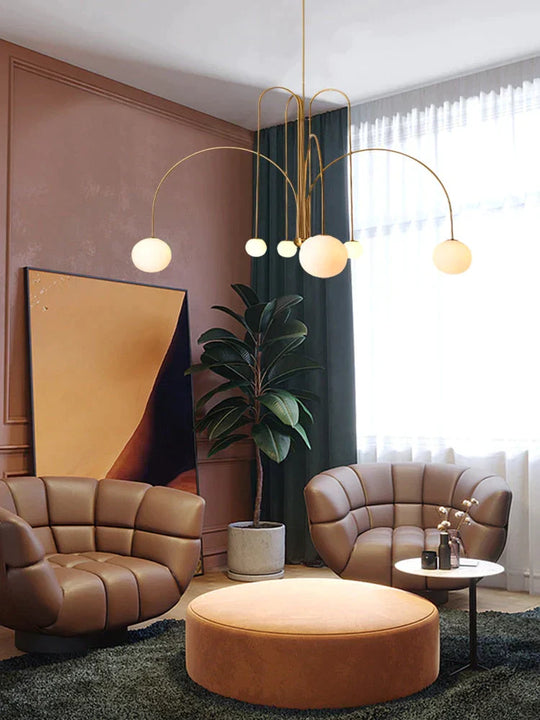 Nordic Minimalist Living Room Restaurant Lamp Creative Personality Study Cafe Clothing Store Art