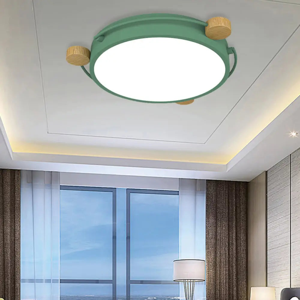 Nordic Orbital Led Ceiling Fixture - 16’/19.5’/23.5’ Wide Flush Mount Lamp In